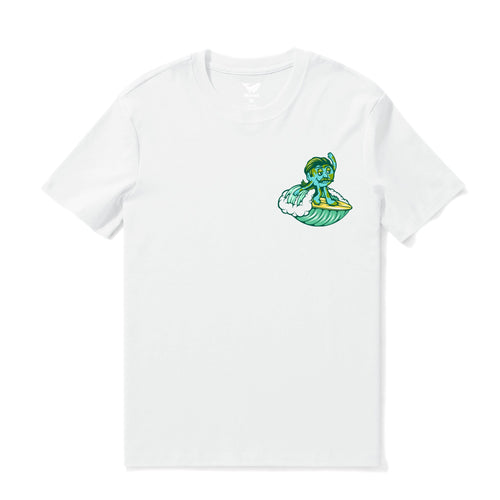 Castlebeard Hawaiian Tee For Men Leave It Better By Loindaflow Tee Crew Neck 100% Cotton - WHITE By Laihha Organna