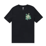 Castlebeard Hawaiian Tee For Men Mind Surfing By Loindaflow Tee Crew Neck 100% Cotton - BLACK By Laihha Organna, view 3