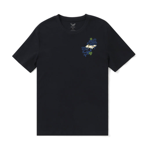Castlebeard Hawaiian Tee For Men Outcast Crane Tee Crew Neck 100% Cotton By Sun