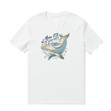 Castlebeard Hawaiian Tee For Men Save Our Seas Tee Crew Neck 100% Cotton By Shawn, view 3