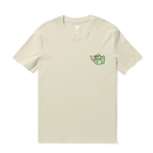 Castlebeard Hawaiian Tee For Men Takin It Slow By Loindaflow Tee Crew Neck 100% Cotton - BEIGE By Laihha Organna