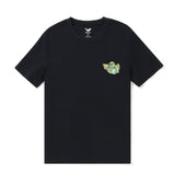 Castlebeard Hawaiian Tee For Men Takin It Slow By Loindaflow Tee Crew Neck 100% Cotton - BLACK By Laihha Organna, view 3