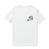 Castlebeard Hawaiian Tee For Men Taste of Tropical By Loindaflow Tee Crew Neck 100% Cotton - WHITE By Laihha Organna, view 3