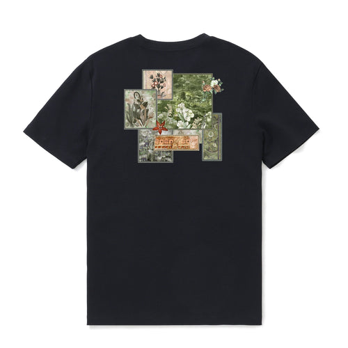 Castlebeard Hawaiian Tee For Men Vintage Garden By Cigar Tee Crew Neck 100% Cotton