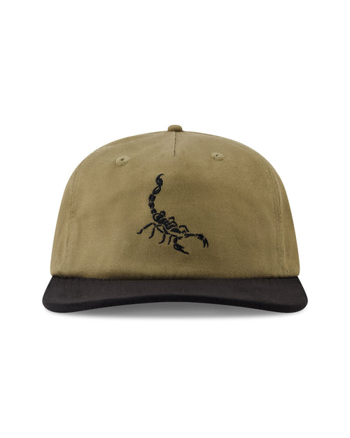 Castlebeard Heffy Scorpion Two Tone Hat - Olive/Black