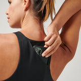 Castlebeard High Neck Pocket Long Bra, view 3