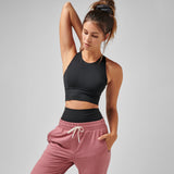 Castlebeard High Neck Pocket Long Bra, view 4