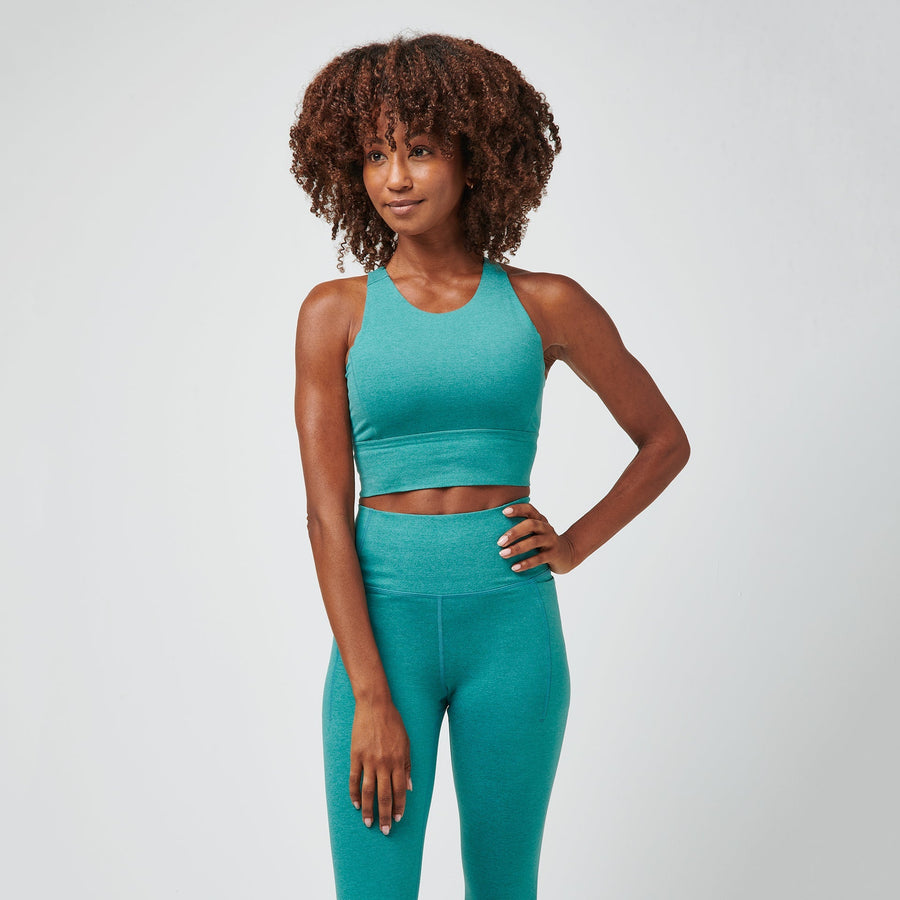Castlebeard High Neck Pocket Long Bra