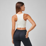 Castlebeard High Neck Pocket Long Bra, view 4