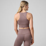 Castlebeard High Neck Pocket Long Bra, view 3