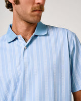 Castlebeard Homestead Men's Western Golf Polo – Sky, view 6