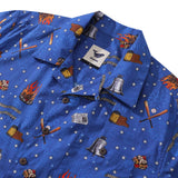 Castlebeard Independence Day Hawaiian Shirt For Men Celebrating Freedom Shirt Camp Collar 100% Cotton By Sun, view 2