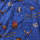 Castlebeard Independence Day Hawaiian Shirt For Men Celebrating Freedom Shirt Camp Collar 100% Cotton By Sun, view 3