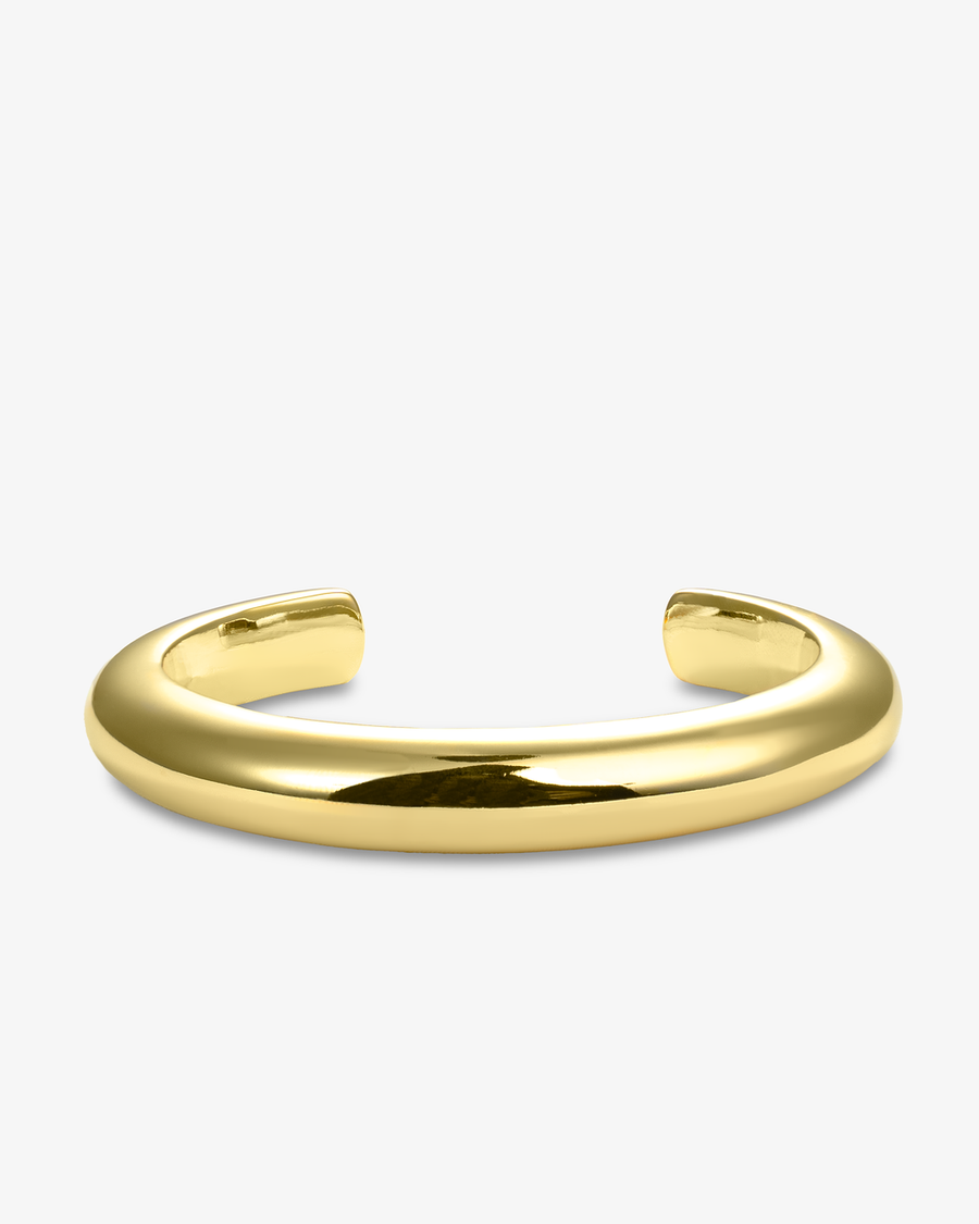 Castlebeard Isabella Chunky Gold Open Cuff Bracelet