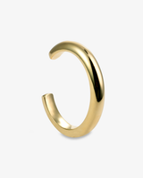 Castlebeard Isabella Chunky Gold Open Cuff Bracelet, view 3