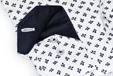 Castlebeard Jerry S  Button-Up Shirt With Contrast Details // White+Black // Contemporary Fit (Regular)- final sale, view 2