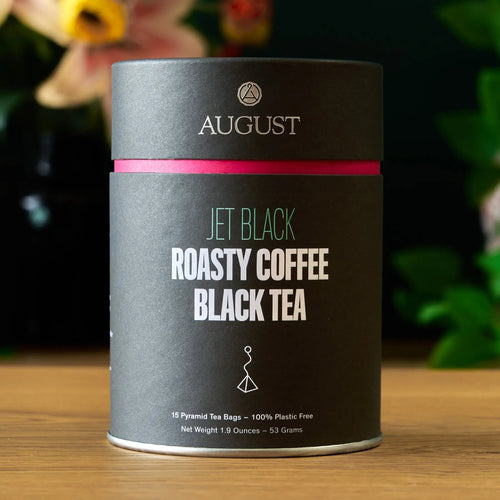 Castlebeard Jet Black - Roasty Coffee Black Tea - 15 Tea Bags