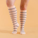 Castlebeard Knee-High Compression Socks - 3 Pack Stripes, view 2