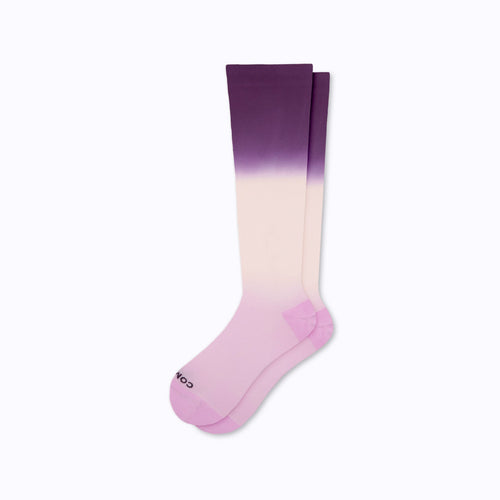 Castlebeard Knee-High Compression Socks – Double-Dip Ombre