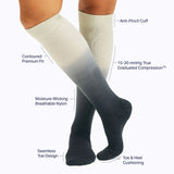 Castlebeard Knee-High Compression Socks - Ombre, view 4