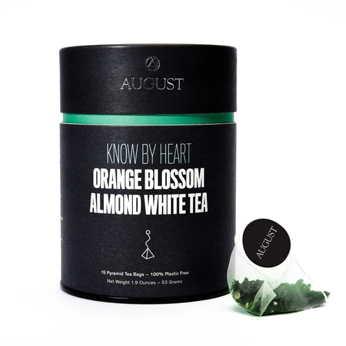 Castlebeard Know By Heart - Orange Blossom Almond White Tea (15 Tea Bags)