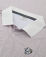 Castlebeard Labyrinth Polo - Grey / White, view 3