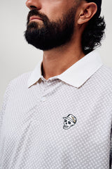 Castlebeard Labyrinth Polo - Grey / White, view 5