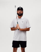 Castlebeard Labyrinth Polo - Grey / White, view 6
