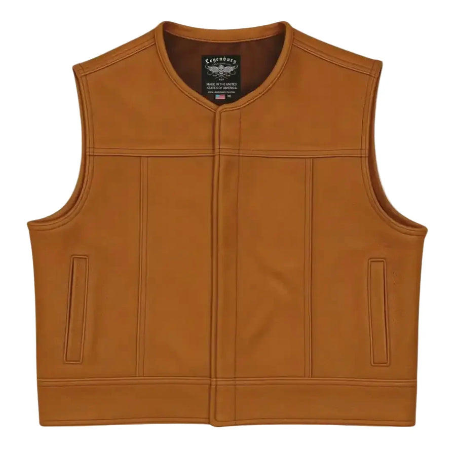 Castlebeard Legendary LowLife NCP American Bison Leather Vest