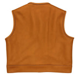 Castlebeard Legendary LowLife NCP American Bison Leather Vest, view 2