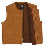 Castlebeard Legendary LowLife NCP American Bison Leather Vest, view 3