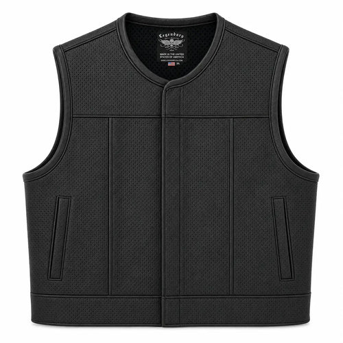 Castlebeard Legendary LowLife NCP Perforated Leather Club Vest