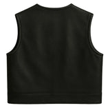 Castlebeard Legendary LowLife NOP Black Leather Club Vest, view 3