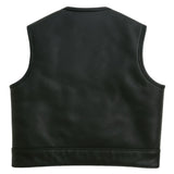 Castlebeard Legendary Lowlife Z Black Leather Club Vest, view 2