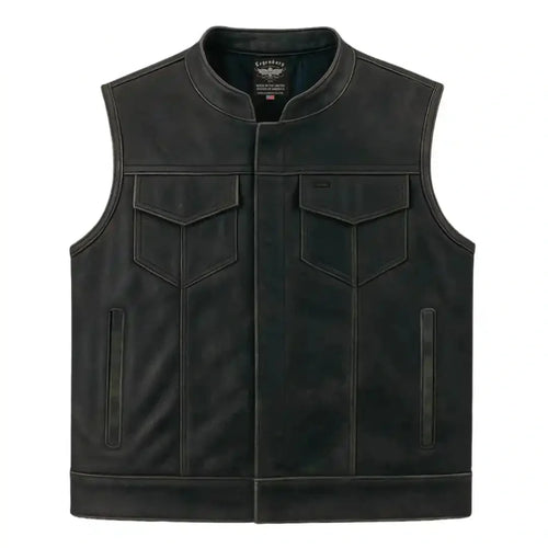 Castlebeard Legendary Reckless Outlaw Aged Leather Vest