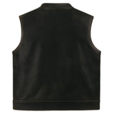 Castlebeard Legendary Reckless Outlaw Aged Leather Vest, view 2