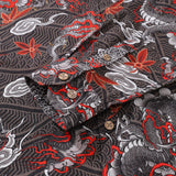 Castlebeard Long Sleeve Hawaiian Shirt For Men The Dragon's Flight Cotton Button-down Aloha Shirt By Sun, view 4