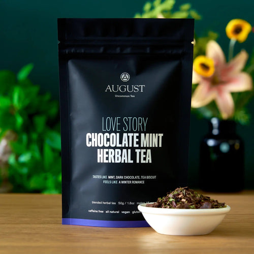 Castlebeard Love Story - Chocolate Mint Herbal Tea (Caffeine Free)