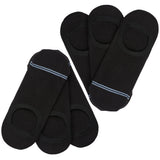 Castlebeard Luna Black No Show Socks - 6-Pack, view 2
