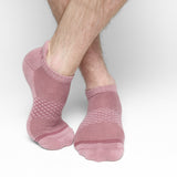Castlebeard Mauve Ankle Socks, view 2