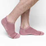 Castlebeard Mauve Ankle Socks, view 6