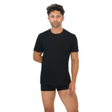 Castlebeard Men’s Bamboo Crew Neck Undershirts 3-Pack, view 5
