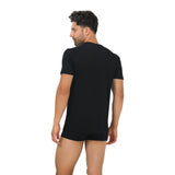 Castlebeard Men’s Bamboo Crew Neck Undershirts 3-Pack, view 6