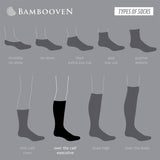 Castlebeard Men’s Bamboo Diabetic Dress Socks 6-Pack, Dark Tones, view 6
