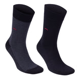 Castlebeard Men’s Bamboo Dress Socks 6-Pack, Black, Charcoal & Navy, view 5