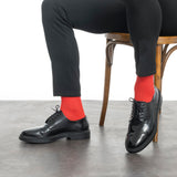 Castlebeard Men’s Bamboo Dress Socks 6-Pack Gift Box, Bright Colors, view 6