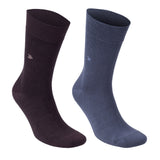 Castlebeard Men’s Bamboo Dress Socks 6-Pack Gift Box, Dark Neutrals, view 3