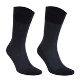 Castlebeard Men’s Bamboo Lightweight Dress Socks 8-Pack Gift Box, Black, Charcoal & Taupe, view 2