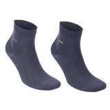 Castlebeard Men’s Bamboo Quarter Socks 6-Pack, Black & Grey, view 4