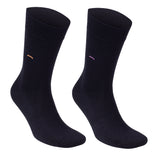 Castlebeard Men’s Bamboo Trouser Socks 6-Pack, All Black, view 5